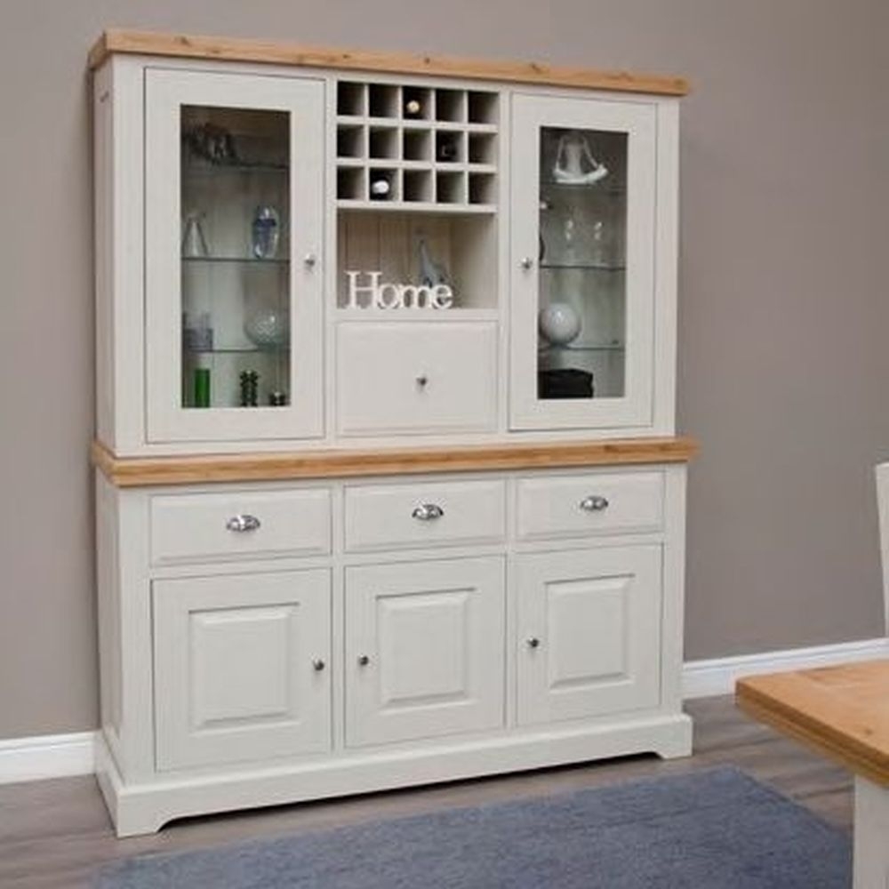 Product photograph of Homestyle Gb Painted Deluxe Large Dresser from Choice Furniture Superstore.